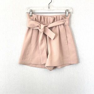 Aritzia Wilfred New Paperbag Short in Dusty Pink